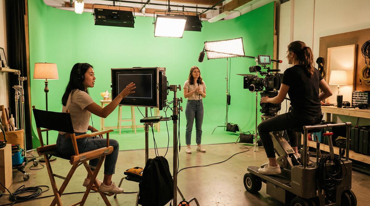 今日看料团队视频制作